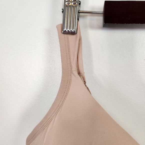 Penningtons Essential Wireless Microfibre T-Shirt Bra Wire Free Beige 38DD New - Picture 8 of 11